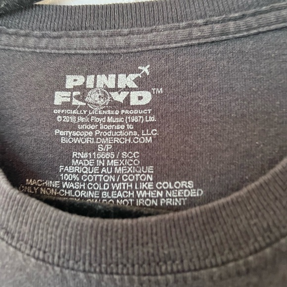 Pink Floyd black graphic tee - cotton t shirt - Picture 3 of 4